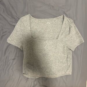 PacSun Light Gray Short Sleeve Top